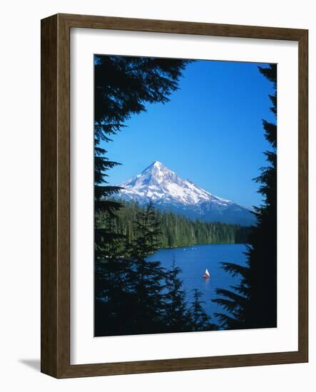 Mt. Hood VI-Ike Leahy-Framed Photographic Print