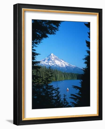 Mt. Hood VI-Ike Leahy-Framed Photographic Print