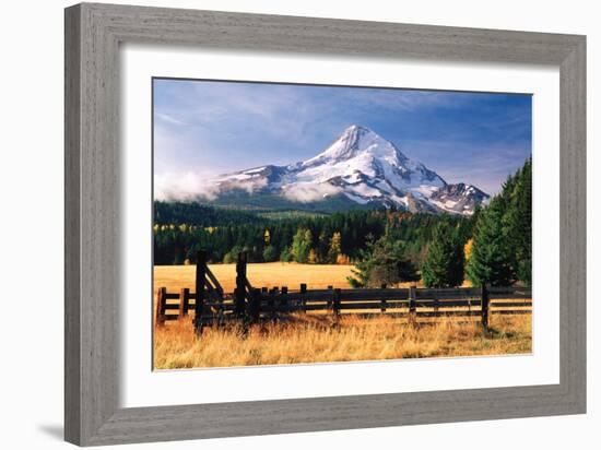 Mt. Hood X-Ike Leahy-Framed Photographic Print