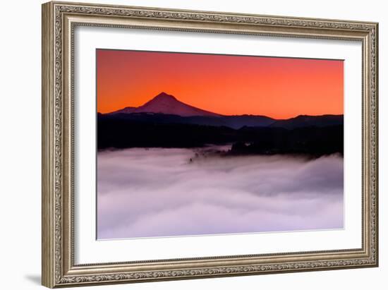 Mt. Hood XXIV-Ike Leahy-Framed Photographic Print