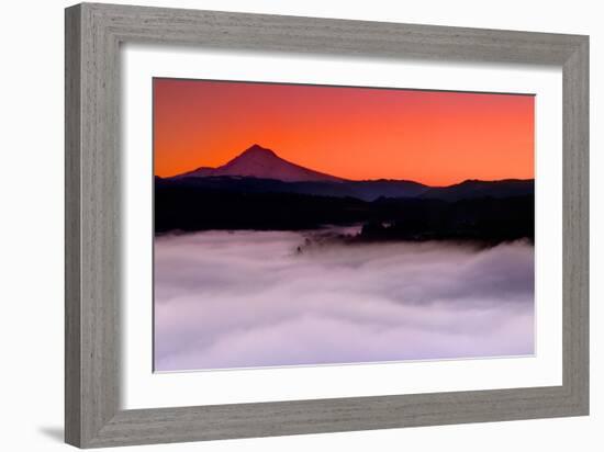 Mt. Hood XXIV-Ike Leahy-Framed Photographic Print