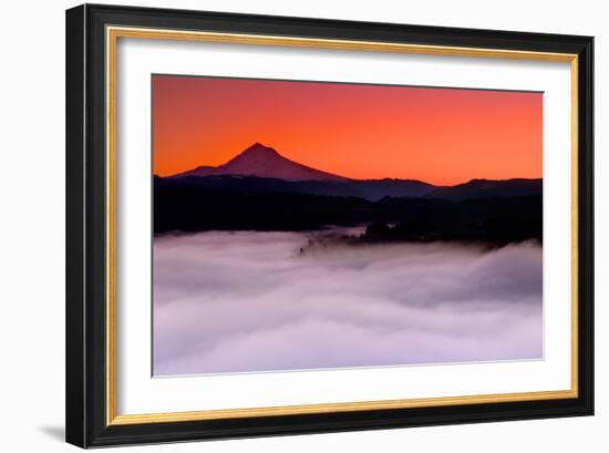 Mt. Hood XXIV-Ike Leahy-Framed Photographic Print