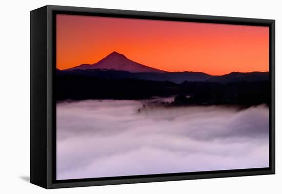 Mt. Hood XXIV-Ike Leahy-Framed Premier Image Canvas