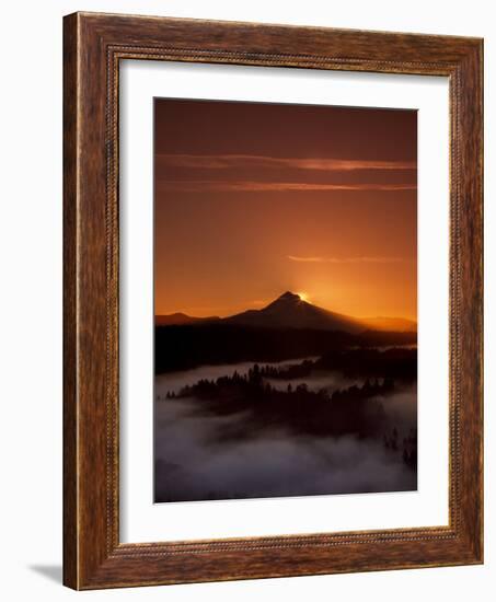 Mt. Hood XXVI-Ike Leahy-Framed Photographic Print