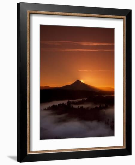 Mt. Hood XXVI-Ike Leahy-Framed Photographic Print