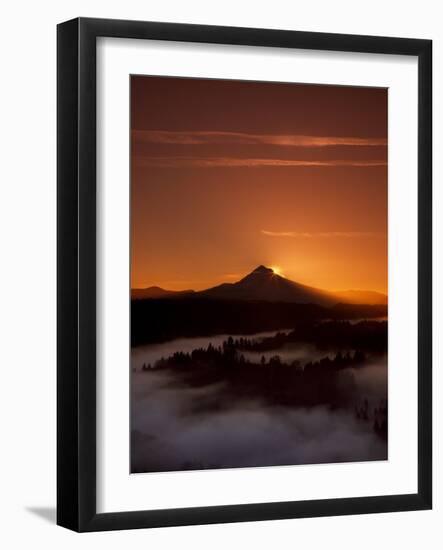 Mt. Hood XXVI-Ike Leahy-Framed Photographic Print