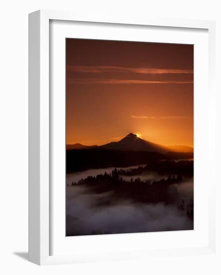 Mt. Hood XXVI-Ike Leahy-Framed Photographic Print