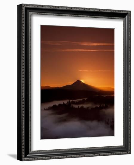 Mt. Hood XXVI-Ike Leahy-Framed Photographic Print