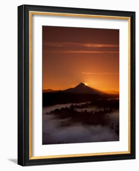 Mt. Hood XXVI-Ike Leahy-Framed Photographic Print