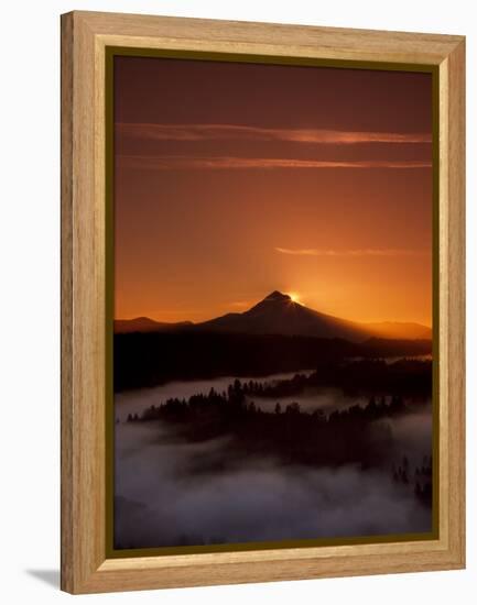 Mt. Hood XXVI-Ike Leahy-Framed Premier Image Canvas