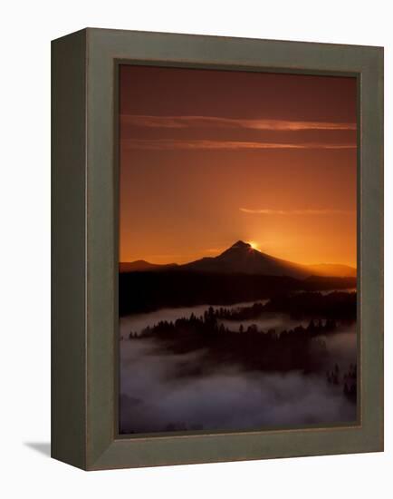 Mt. Hood XXVI-Ike Leahy-Framed Premier Image Canvas