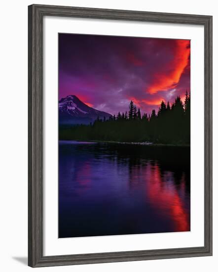 Mt. Hood XXVII-Ike Leahy-Framed Photographic Print