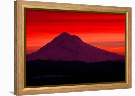 Mt. Hood XXVIII-Ike Leahy-Framed Premier Image Canvas