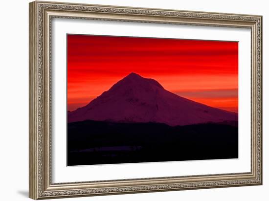 Mt. Hood XXVIII-Ike Leahy-Framed Photographic Print