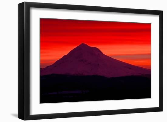 Mt. Hood XXVIII-Ike Leahy-Framed Photographic Print