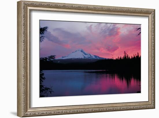 Mt. Hood XXX-Ike Leahy-Framed Photographic Print