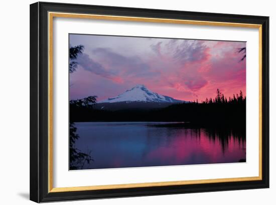 Mt. Hood XXX-Ike Leahy-Framed Photographic Print