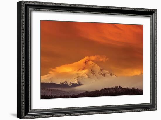 Mt. Hood XXXII-Ike Leahy-Framed Photographic Print
