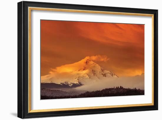 Mt. Hood XXXII-Ike Leahy-Framed Photographic Print