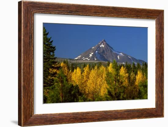Mt Jefferson-Ike Leahy-Framed Photo