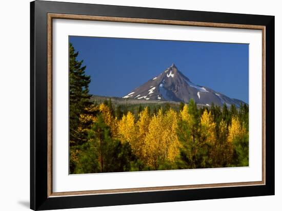 Mt Jefferson-Ike Leahy-Framed Photo