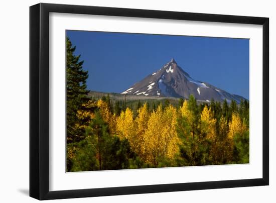 Mt Jefferson-Ike Leahy-Framed Photo