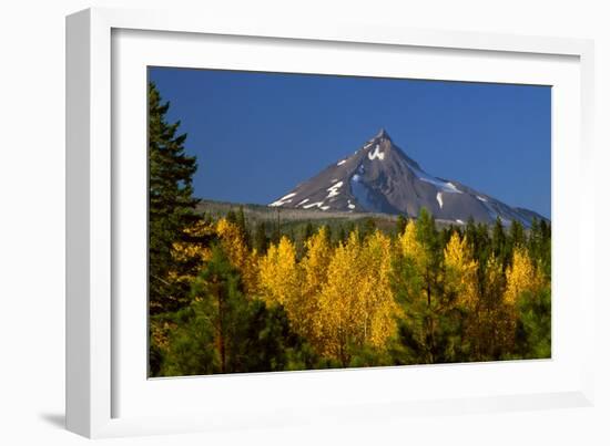 Mt Jefferson-Ike Leahy-Framed Photo