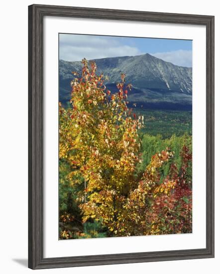 Mt. Katahdin, Appalachian Trail, Maine, USA-Jerry & Marcy Monkman-Framed Photographic Print