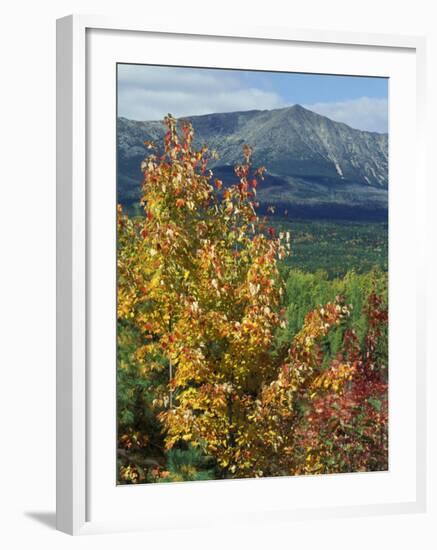 Mt. Katahdin, Appalachian Trail, Maine, USA-Jerry & Marcy Monkman-Framed Photographic Print