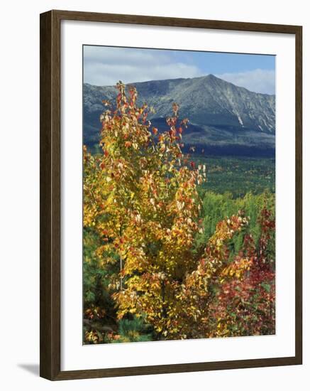 Mt. Katahdin, Appalachian Trail, Maine, USA-Jerry & Marcy Monkman-Framed Photographic Print