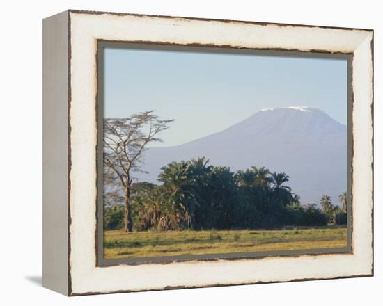 Mt. Kilimanjaro, Amboseli, Kenya, Africa-Robert Harding-Framed Premier Image Canvas
