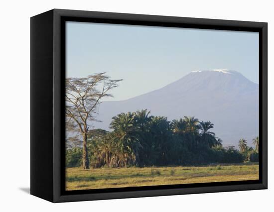 Mt. Kilimanjaro, Amboseli, Kenya, Africa-Robert Harding-Framed Premier Image Canvas