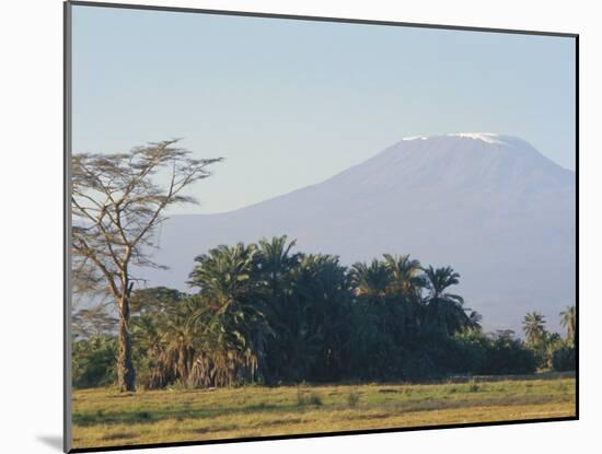 Mt. Kilimanjaro, Amboseli, Kenya, Africa-Robert Harding-Mounted Photographic Print