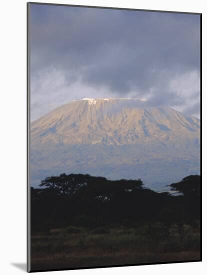 Mt. Kilimanjaro, Kibo Peak from Kenya Side, Kenya, Africa-Storm Stanley-Mounted Photographic Print