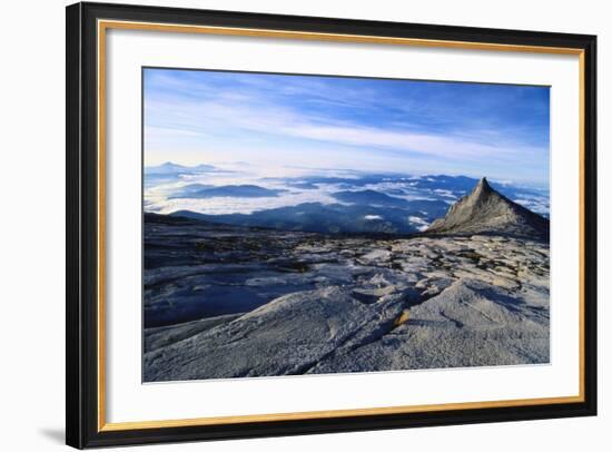 Mt Kinabalu, Kinabalu National Park, Sabah, Borneo, Malaysia-Robert Francis-Framed Photographic Print