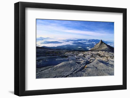 Mt Kinabalu, Kinabalu National Park, Sabah, Borneo, Malaysia-Robert Francis-Framed Photographic Print