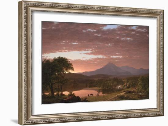 Mt. Ktaadn, 1853-Frederic Edwin Church-Framed Giclee Print