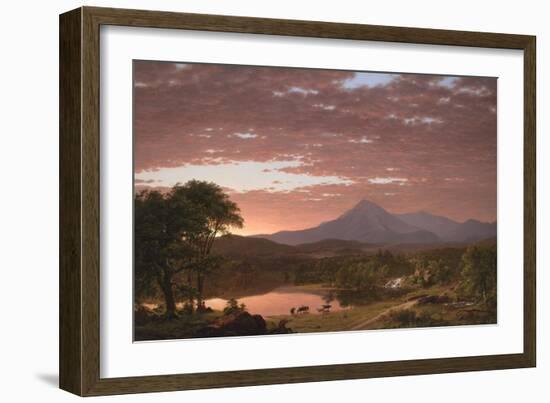 Mt. Ktaadn, 1853-Frederic Edwin Church-Framed Giclee Print
