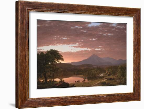 Mt. Ktaadn, 1853-Frederic Edwin Church-Framed Giclee Print