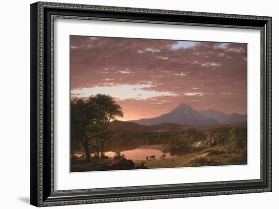 Mt. Ktaadn, 1853-Frederic Edwin Church-Framed Giclee Print