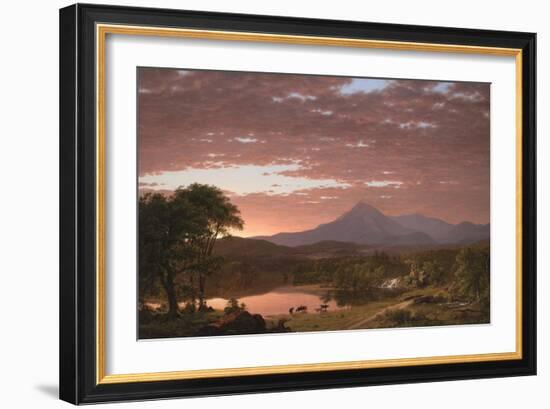 Mt. Ktaadn, 1853-Frederic Edwin Church-Framed Giclee Print
