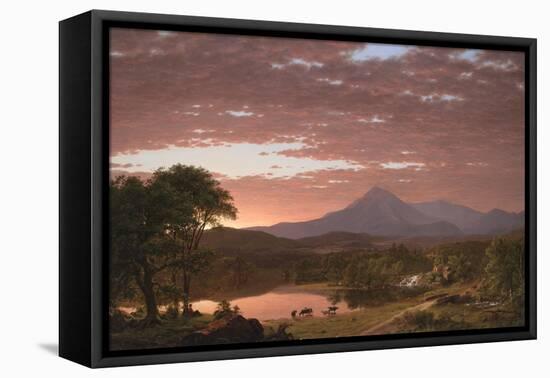 Mt. Ktaadn, 1853-Frederic Edwin Church-Framed Premier Image Canvas