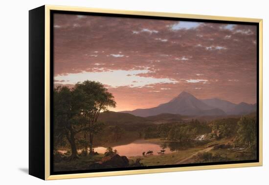 Mt. Ktaadn, 1853-Frederic Edwin Church-Framed Premier Image Canvas