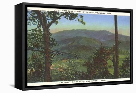 Mt. Leconte, Gatlinburg, Tennessee-null-Framed Stretched Canvas