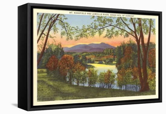 Mt. Mansfield, Green Mountains, Vermont-null-Framed Stretched Canvas