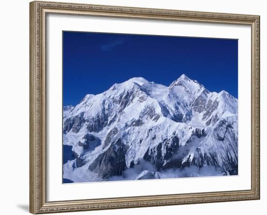 Mt. McKinley, Denali National Park, Alaska, USA-Hugh Rose-Framed Photographic Print