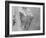 Mt. McKinley Dogsled Scene Photograph - Alaska-Lantern Press-Framed Art Print