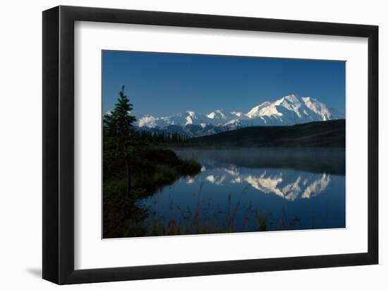 Mt. McKinnley, Wonderlake, Alaska-Charles Glover-Framed Giclee Print
