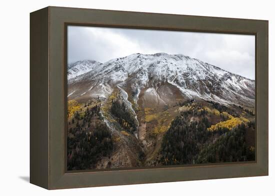 Mt Nebo (11,928 Ft), Highest Point In Wasatch Mountain Range, As Seen From The Mt Nebo Overlook-Ben Herndon-Framed Premier Image Canvas