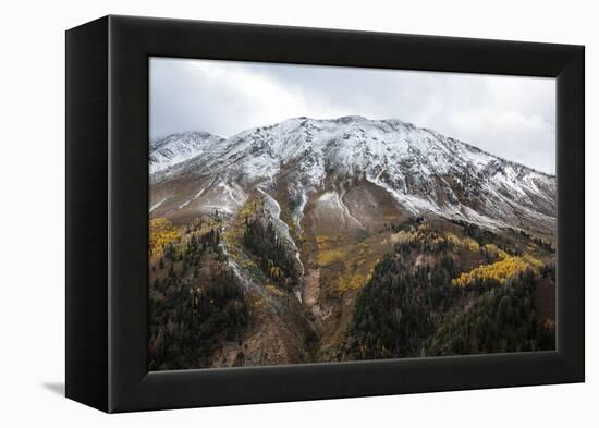 Mt Nebo (11,928 Ft), Highest Point In Wasatch Mountain Range, As Seen From The Mt Nebo Overlook-Ben Herndon-Framed Premier Image Canvas